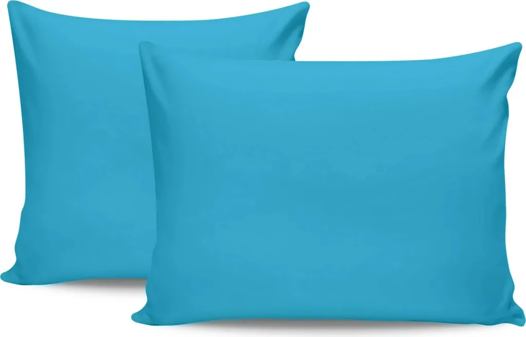 Set jastëkësh (2 copë), ngjyrë turquoise, L'essentiel, Tonne Bleue - 61 - 1