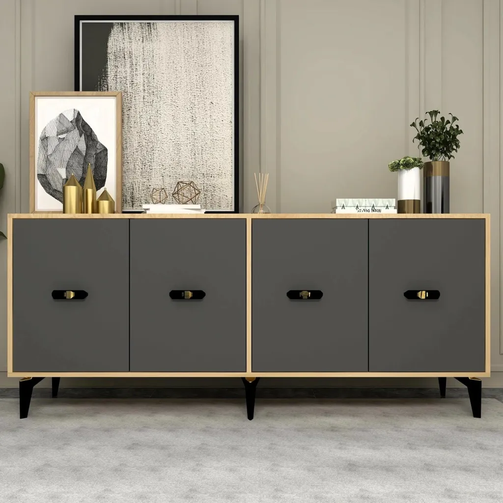 Konsol Skye Decor, lisi Sapphire, antracit - 1
