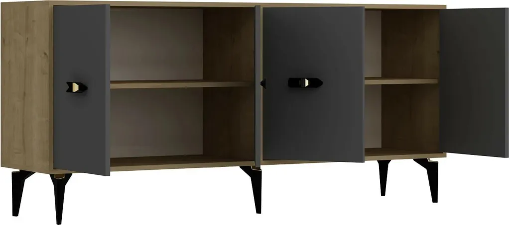 Konsol Skye Decor, lisi Sapphire, antracit - 5
