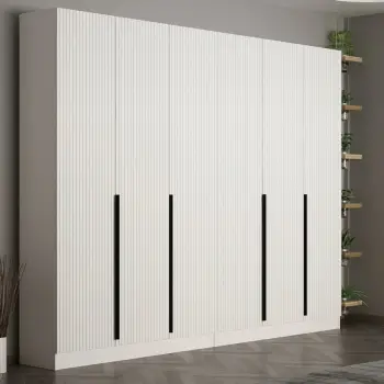 Stendë korridori, e bardhë, Skye Decor Noah, 270x210x35cm, set prej 6 pjesësh