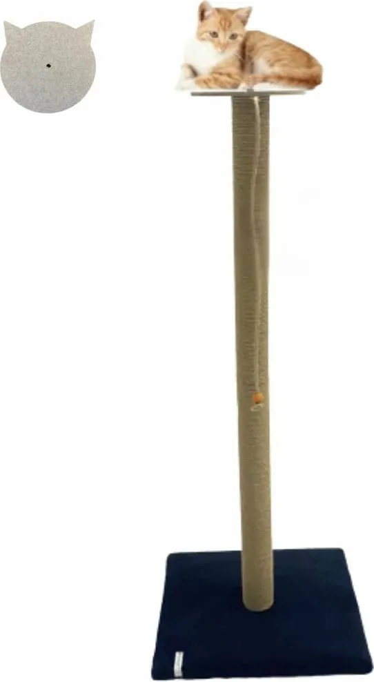 Dru për gërvishtje për mace, Axel, ngjyrë e zezë - 1