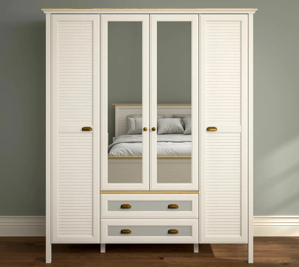 Dollap Skye Decor, FRN-21001, krem, lis, gri - 2