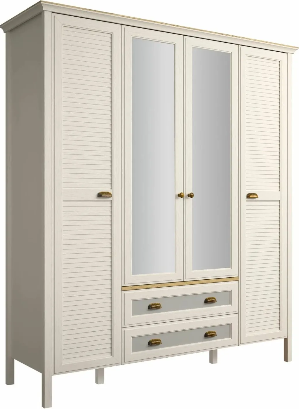 Dollap Skye Decor, FRN-21001, krem, lis, gri - 5