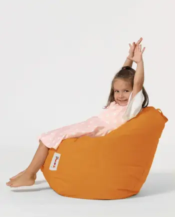 Qese ulëse për fëmijë për kopsht, portokalli, Atelier del Sofa
