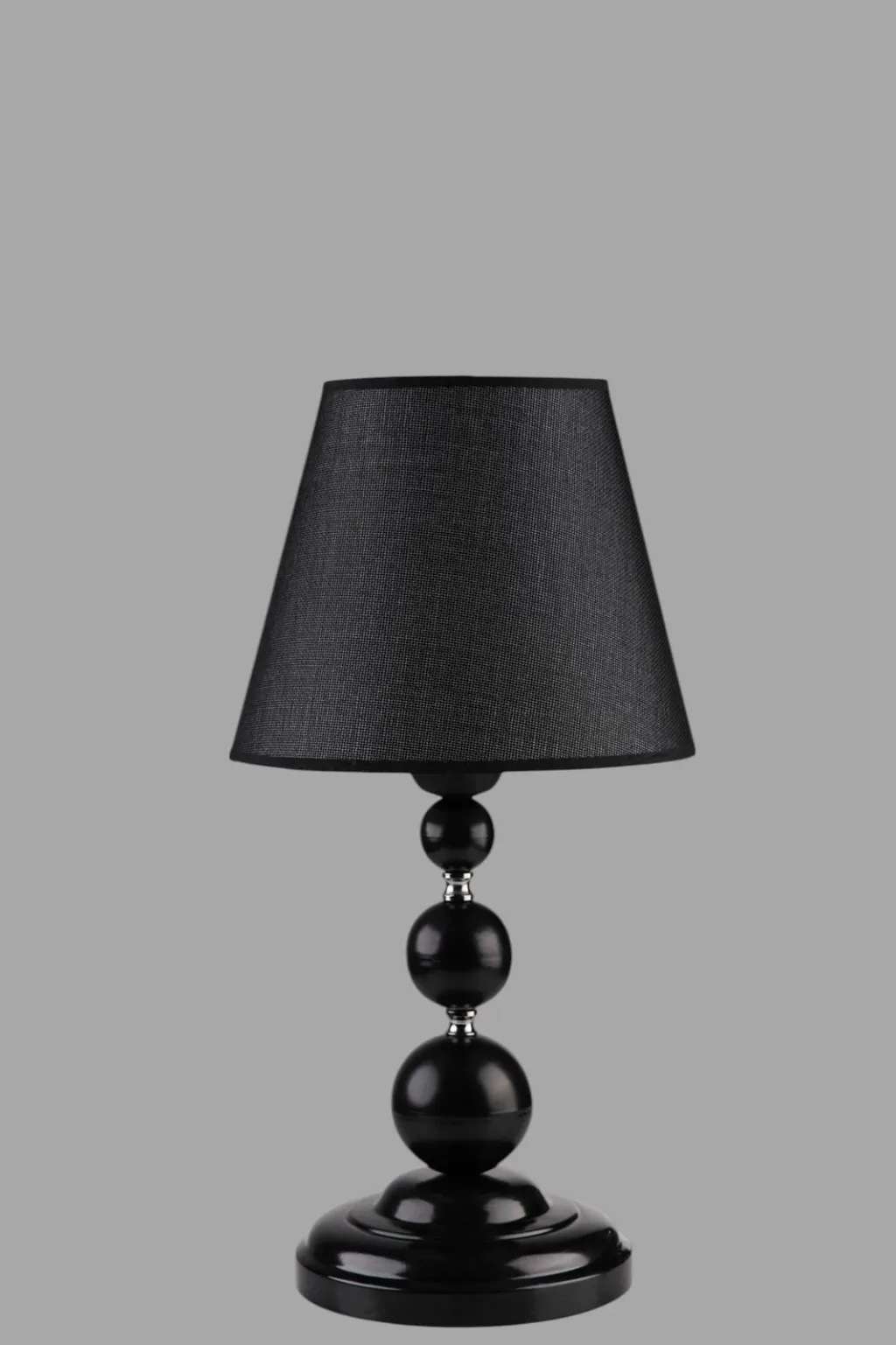 Llambë tavoline Opviq, 8908-1, trup metalik, e zezë - 4
