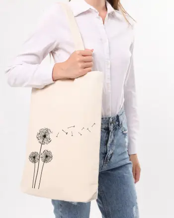Qese tote Zoozie Bags, 1193, krem
