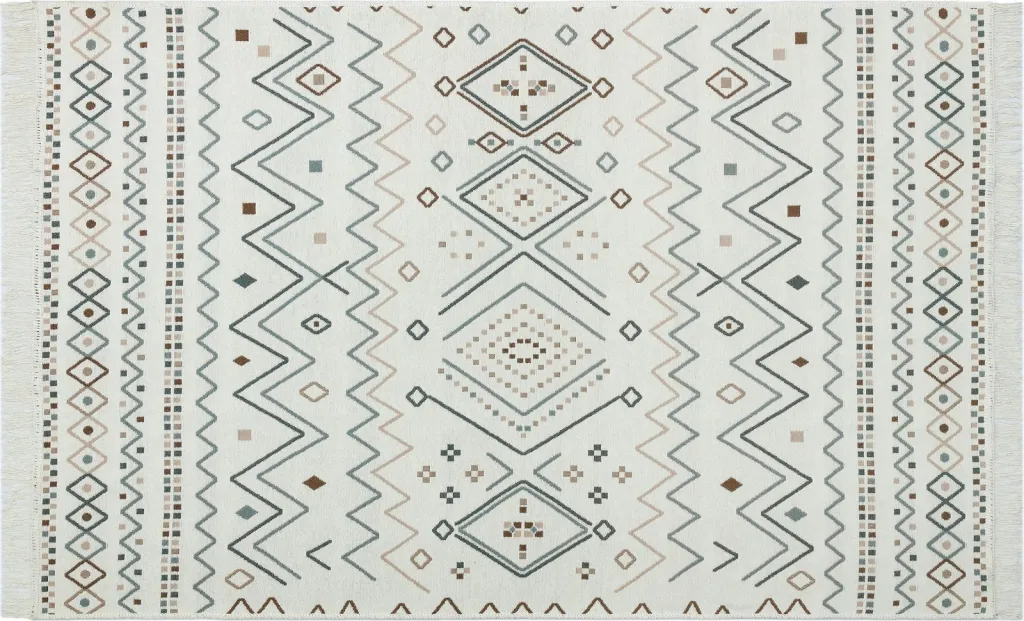 Qilim Conceptum Hypnose, 80x300cm, bezhë, kaltër, mink - 2