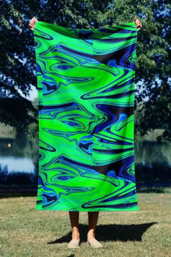 Peshqir plazhi Mijolnir, Esotic Aura 90, shumëngjyrësh, 90x150 cm