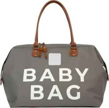 Çantë për pelena, ngjyrë gri, Zoozie Bags, 2169 - 32279