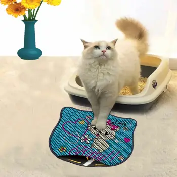 Tapet për rërë mace, shumëngjyrësh, Paws & Whiskers, Kdkafa0066, 40x50cm