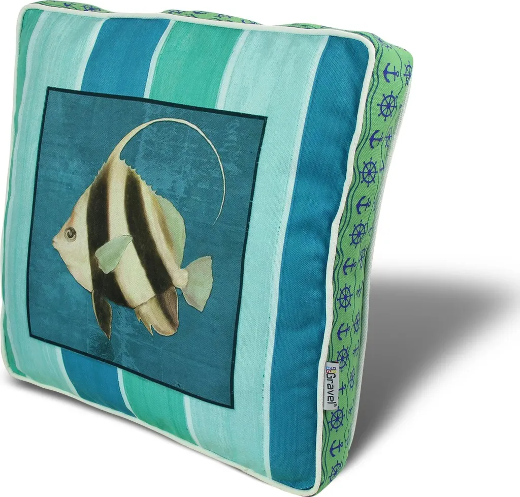 Jastëk Aberto Design, shumëngjyrësh, YM1009, 42x42cm - 1