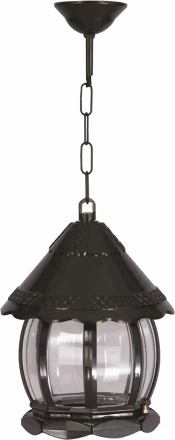 Llambë tavani për jashtë, Opviq, BFE-68184-BSY, e zezë