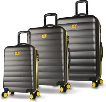 Set valixhesh (3 copë), Zoozie Bags, 6452, ngjyrë antracit