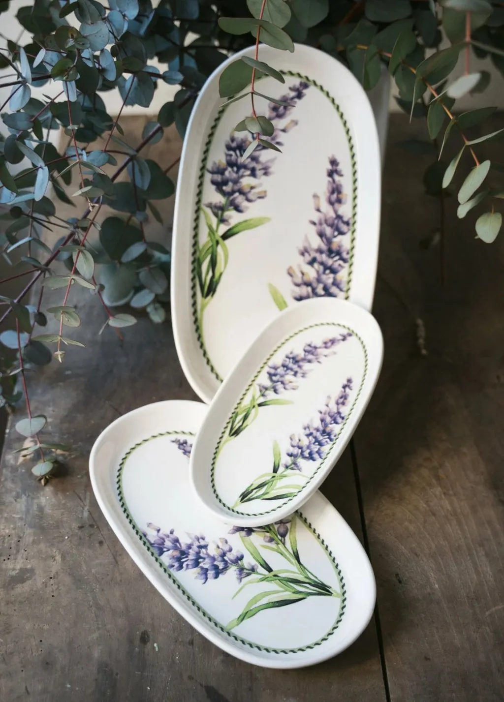 Set pjatash servirëse (2 copë), Hermia, PRC0009 - 1