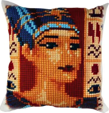 Jastëk dekorativ, shumëngjyrësh, Evila Originals, A10812, 43x43cm