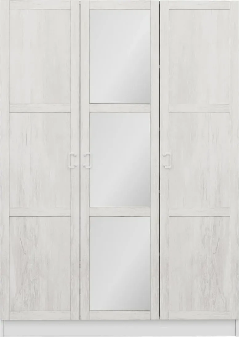 Dollap rrobash Skye Decor, ngjyrë e bardhë, Kale - 2256 - 5