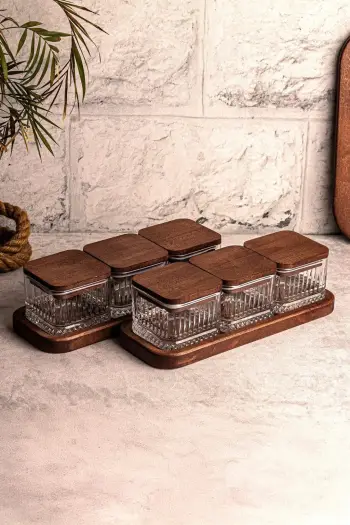 Set pjatash qelqi (14 copë), Hermia Concept, Blle Kare 8
