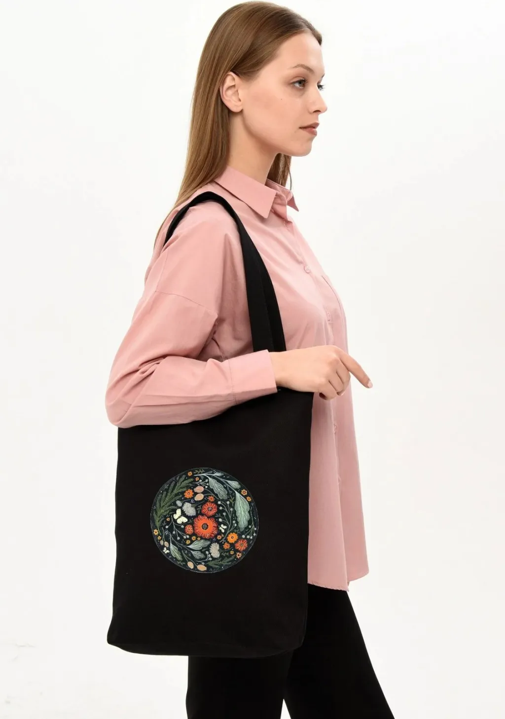 Çantë tote Zoozie Bags, e zezë, 1467 - 3