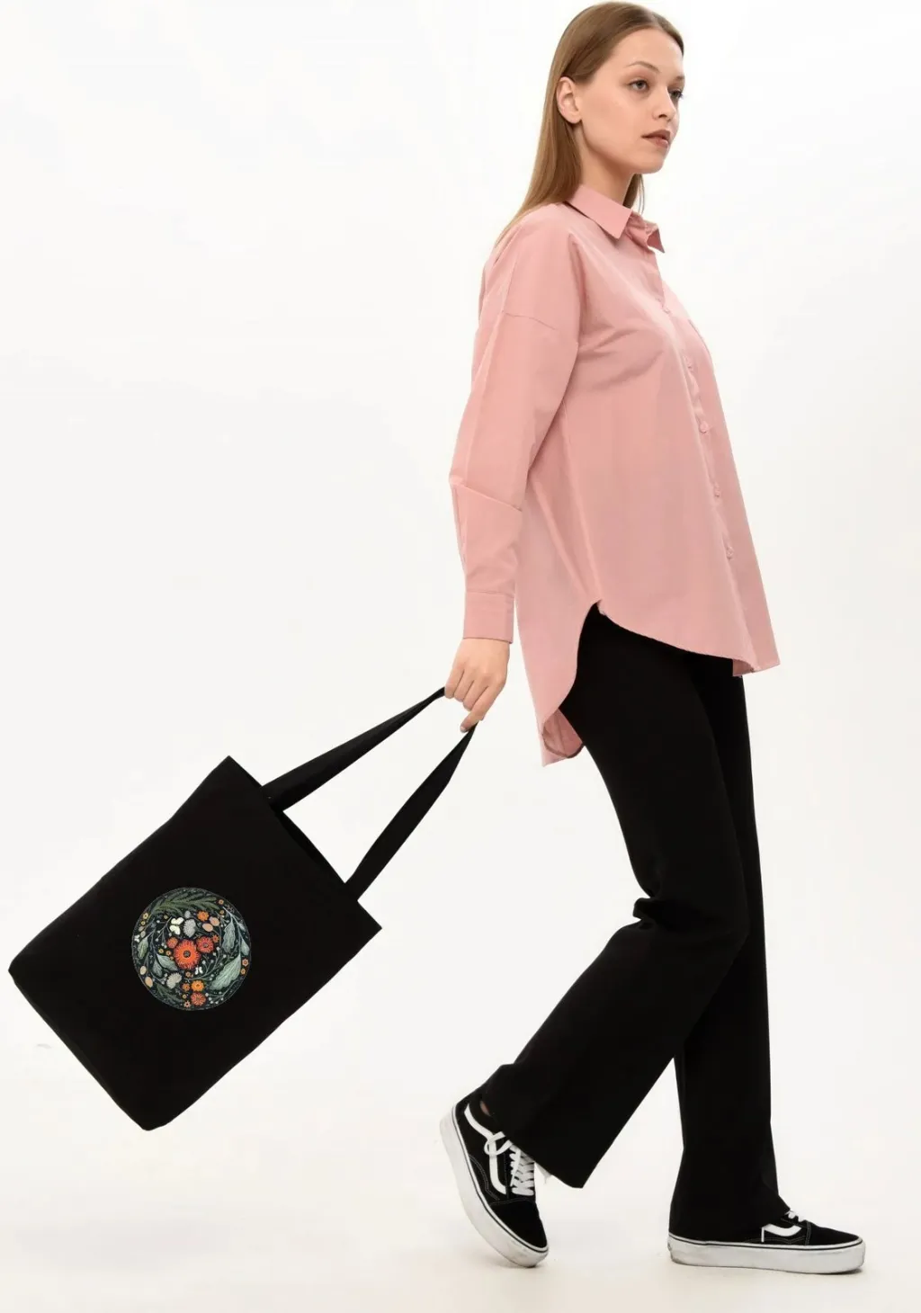 Çantë tote Zoozie Bags, e zezë, 1467 - 4
