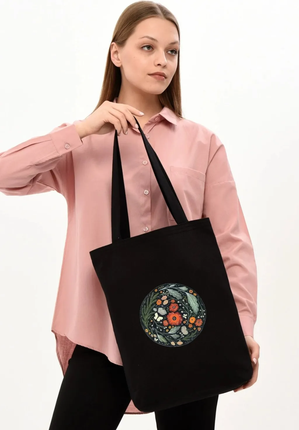 Çantë tote Zoozie Bags, e zezë, 1467 - 6