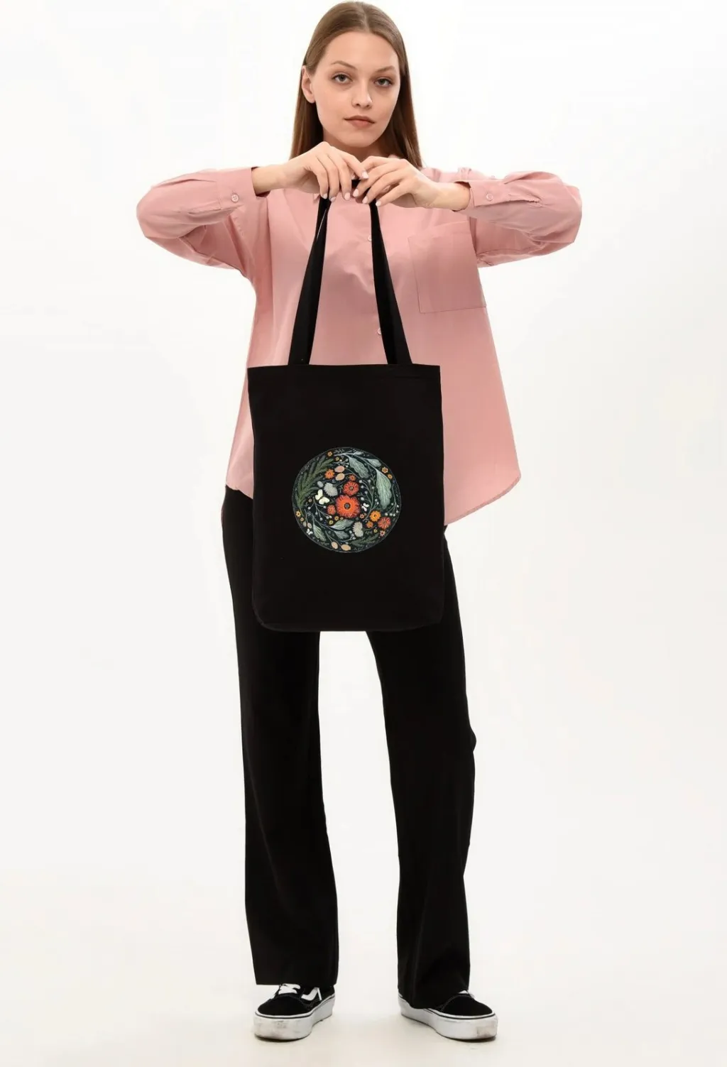 Çantë tote Zoozie Bags, e zezë, 1467 - 7