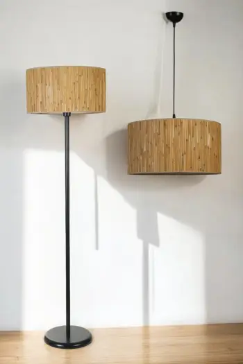 Set llambë tavani dhe llambë dyshemeje Opviq, 8873-8