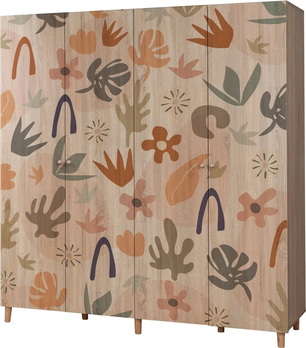 Dollap Sonomo me dekor, Skye Decor, Loni 4 -906 - 3