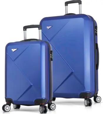 Set valixhesh (2 copë), ngjyrë kaltër, Zoozie Bags, 6899