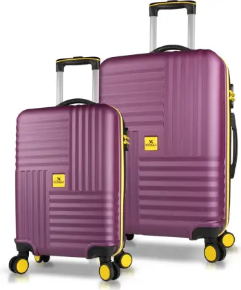 Set valixhesh (2 copë), ngjyrë damson, Zoozie Bags, 8234