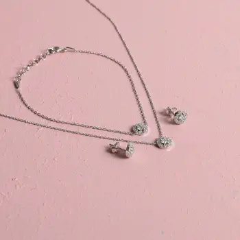 Set varëse, byzylyk dhe vathë argjendi, Jumeon, 10600PIRLANTA