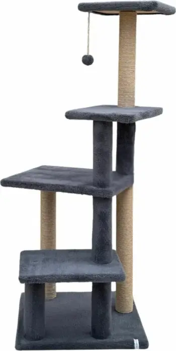 Pllakë gërvishtëse për mace, Paws & Whiskers, Alessi, ngjyrë antracit