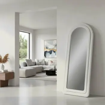 Pasqyrë Cheval, ngjyrë krem, Skye Decor, 65x170cm