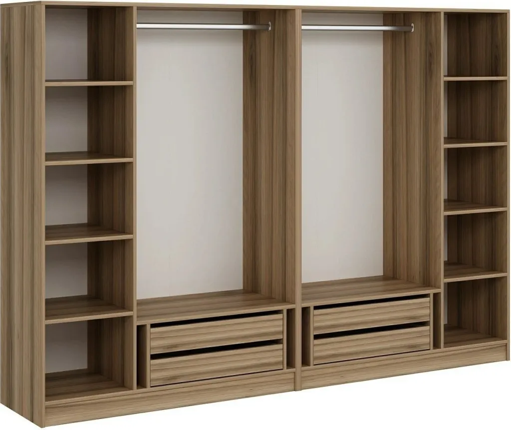 Dollap Skye Decor, ngjyrë dore, 270x210x52cm - 4