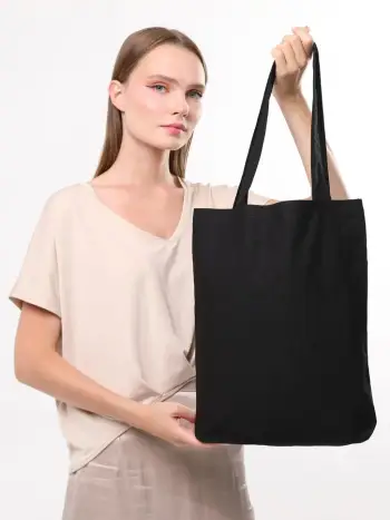 Qese tote Zoozie Bags, 1416, e zezë, 35x40x8cm