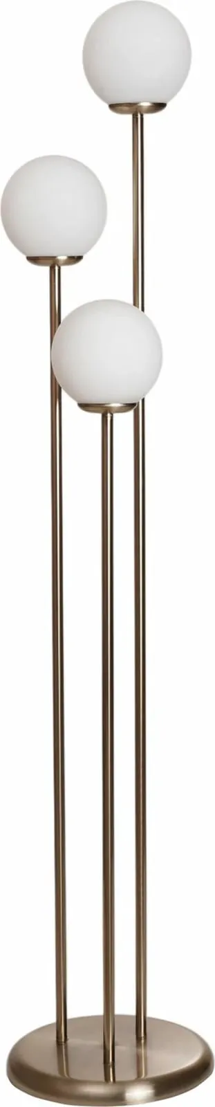 Llambë dyshemeje Opviq, 8919-5, e bardhë, krom mat - 2