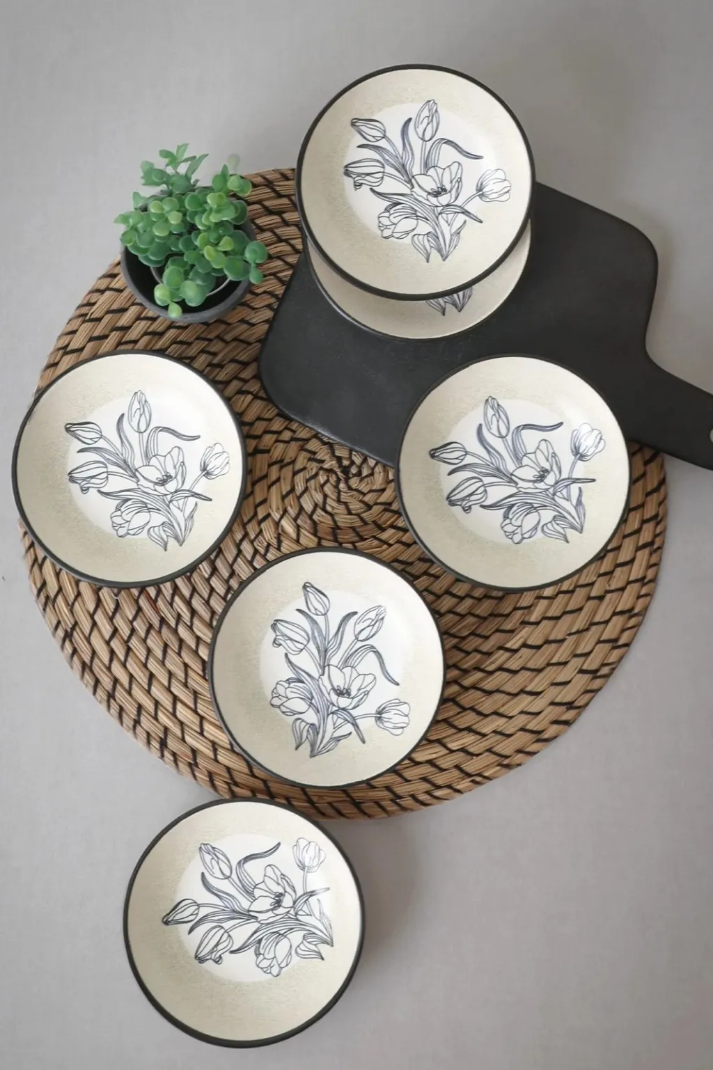Set tasash (6 copë), Hermia Concept, X00017408 - 3