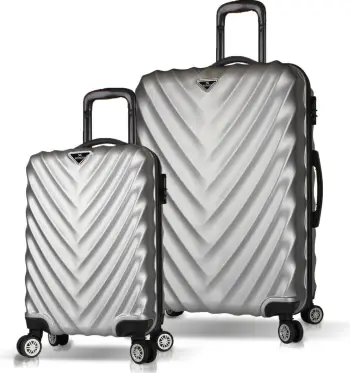 Set valixhesh (2 copë), Zoozie Bags, 6791, ngjyrë gri