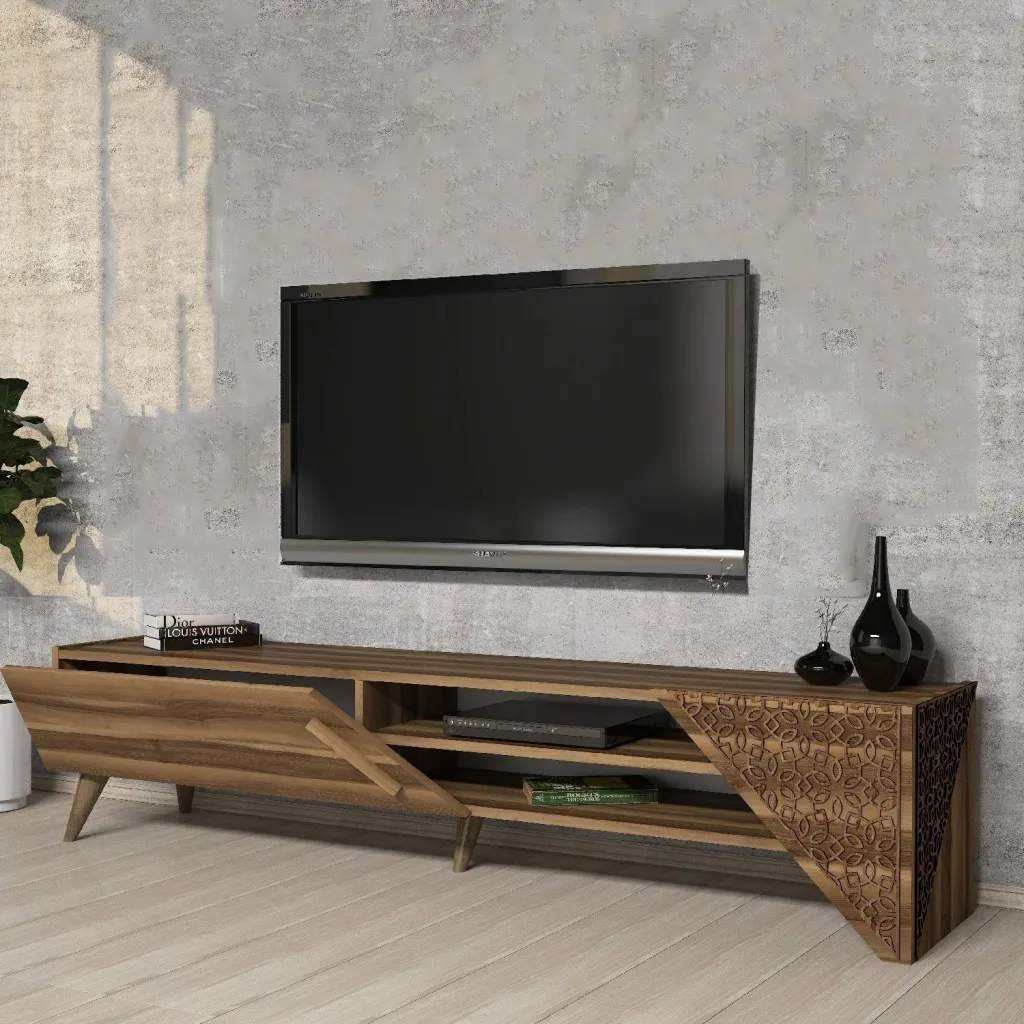 Komodë TV Skye Decor, Beril 2, ngjyrë arre - 2