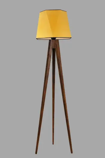 Llambë dyshemeje Opviq, ngjyrë mustard, 8284-14