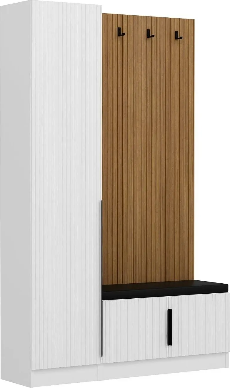 Stendë për korridor, Skye Decor, Noah - 8324, e bardhë - 4