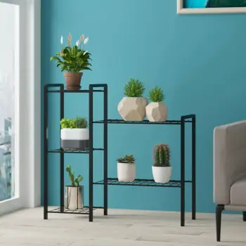 Jardiniere dekorative, metal i zi, Skye Decor, Grant