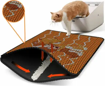 Tapet për rërë maceje, shumëngjyrësh, Paws & Whiskers, Nrszn0023, 45x60cm