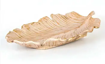 Objekt dekorativ Evila Originals, krem, CY0315, 42x5x21cm