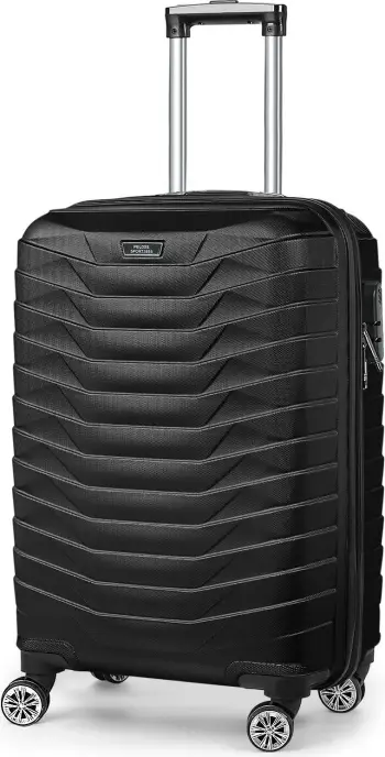Valixhe udhëtimi Zoozie Bags, e zezë, PVKUCUK001R001