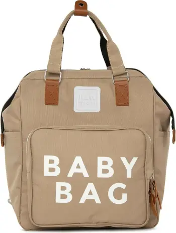 Çantë për pelena, Zoozie Bags, ngjyrë mink, 5163 - 62041