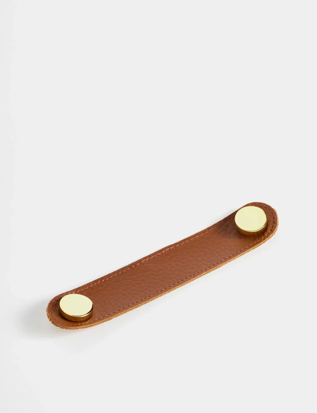 Dorezë dekorative lëkure, ngjyrë kafe, 12.8cm - 3