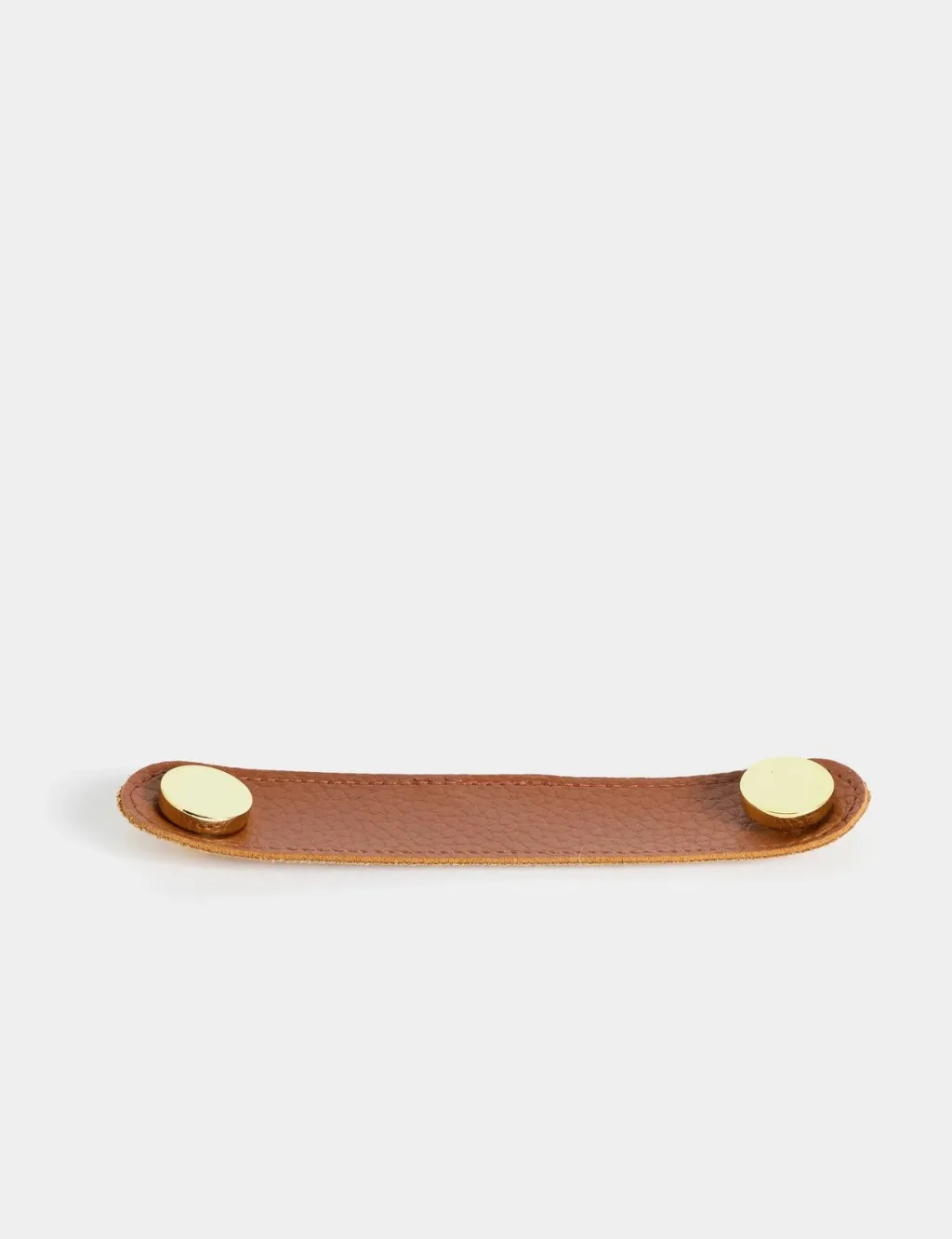 Dorezë dekorative lëkure, ngjyrë kafe, 12.8cm - 4