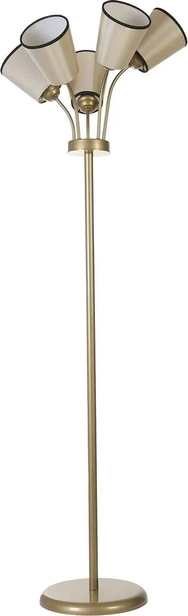 Llambë dyshemeje Opviq, krem dhe ari, 8815-4, 165cm - 4