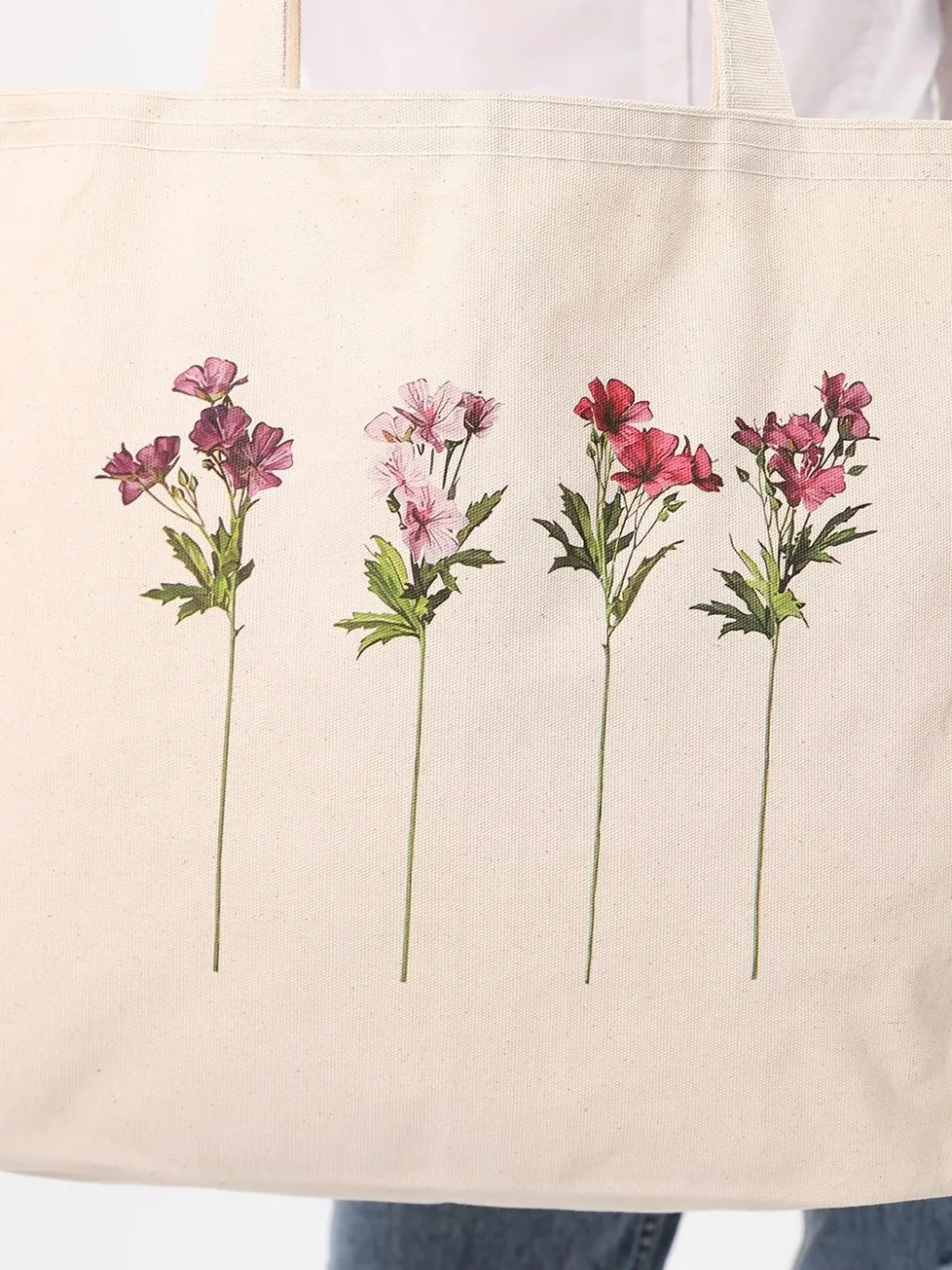 Çantë tote Zoozie Bags, krem, 1685 - 9