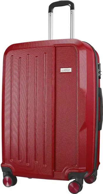 Valixhe e madhe, ngjyrë e kuqe claret, Zoozie Bags Wx-210